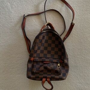 Brown Mini Backpack